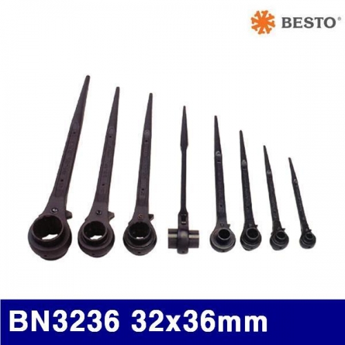베스토 366-0120 라쳇렌치 BN3236 32x36mm 445 (1EA)