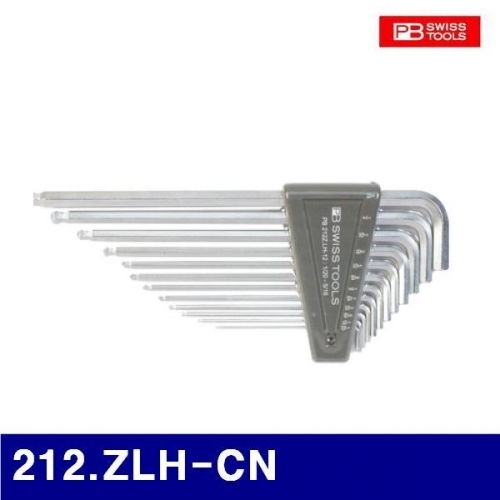 피비스위스툴 2332693 볼L렌치세트-Inch 212.ZLH-CN 3/32-5/16Inch (1EA)