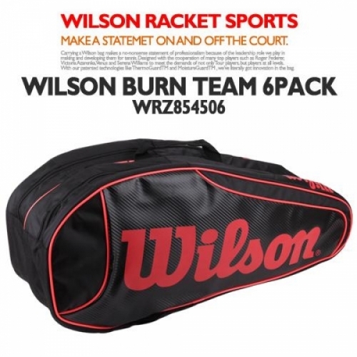 윌슨 WRZ854506 BURN TEAM 6PACK BKOR