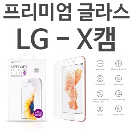 LG X캠 프리미엄 9H 강화유리 F690