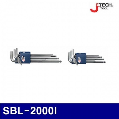 제이테크 369-0054 볼렌치(크롬)9pcs세트 SBL-2000I 1/16-3/8Inch (1EA)