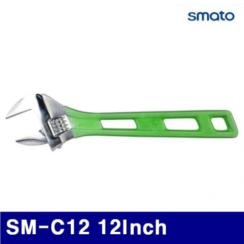 스마토 1023594 칼라그립 경량몽키 SM-C12 12Inch 48mm (1EA)