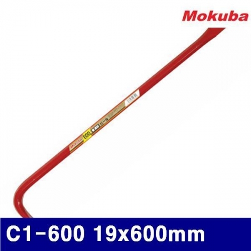 모쿠바 457-0151 팔각빠루 보급형 C1-600 19x600mm (1EA)