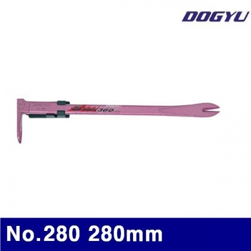 도규 2660143 칼라빠루 S-바 160 (160mm) No.280 280mm 중량(g) 360 (1EA)