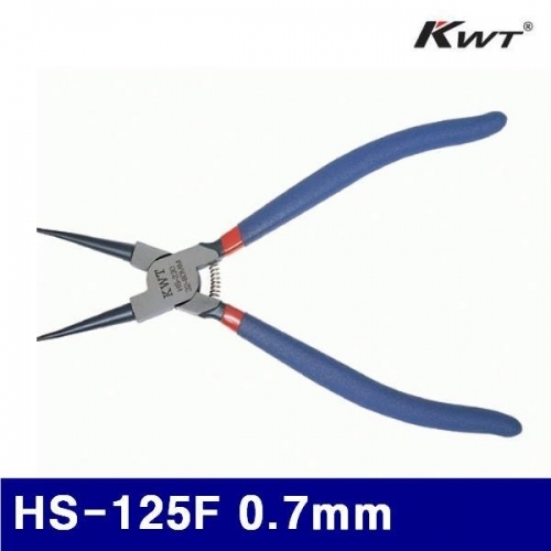 KWT 2251088 스냅링 플라이어-내경ㅡ자(오무림) HS-125F 0.7mm (1EA)