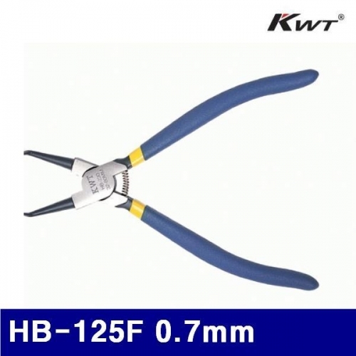 KWT 2251149 스냅링 플라이어-내경ㄱ자(오무림) HB-125F 0.7mm (1EA)