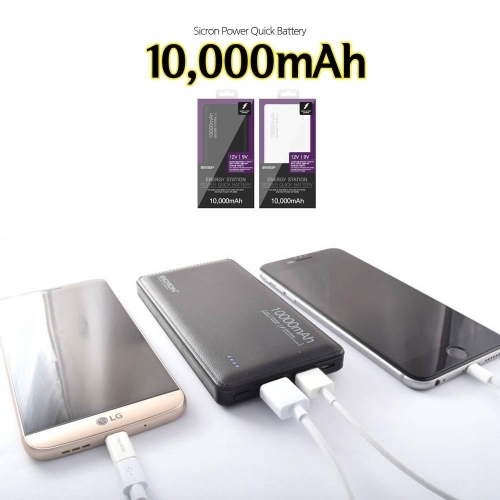 시크론 10000mAh 보조배터리 급속충전 5핀 C타입