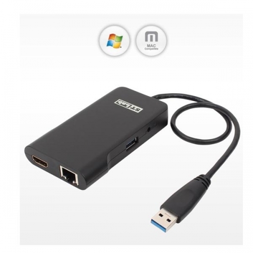 무전원 USB3.0 MinI 도킹스테이션(HDMI 디스플레이지원) (CN2271)