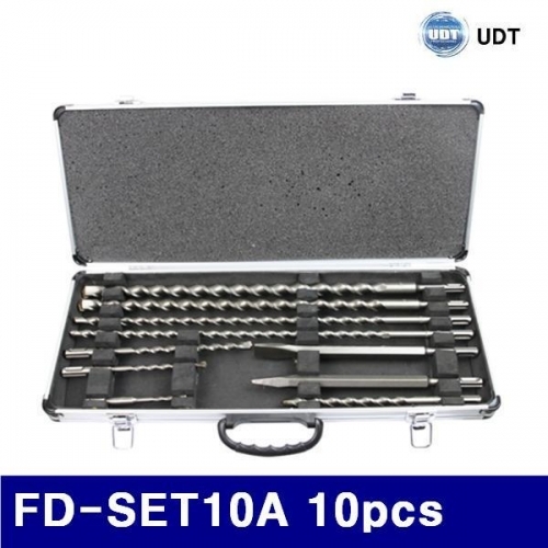 UDT 5990416 해머드릴비트세트 FD-SET10A 10pcs  (1EA)