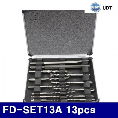 UDT 5990425 해머드릴비트세트 FD-SET13A 13pcs  (1EA)