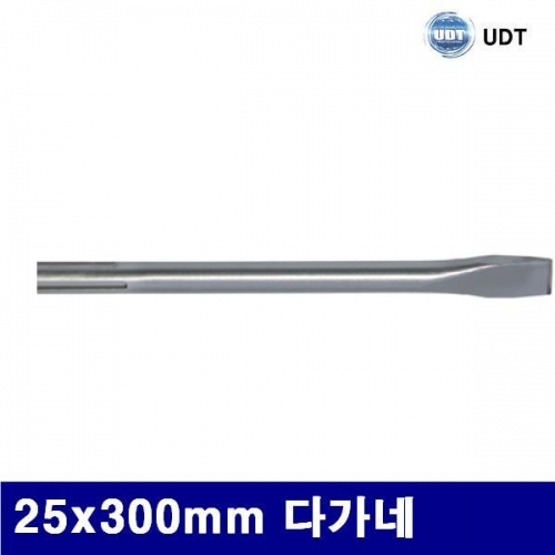 UDT 5017157 SDS MAX 플랫트치즐 25x300mm 다가네 (1EA)