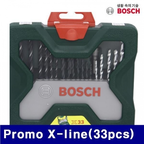 보쉬 5058172 다목적 드릴비트세트 Promo X-line(33pcs) 33pcs (1EA)