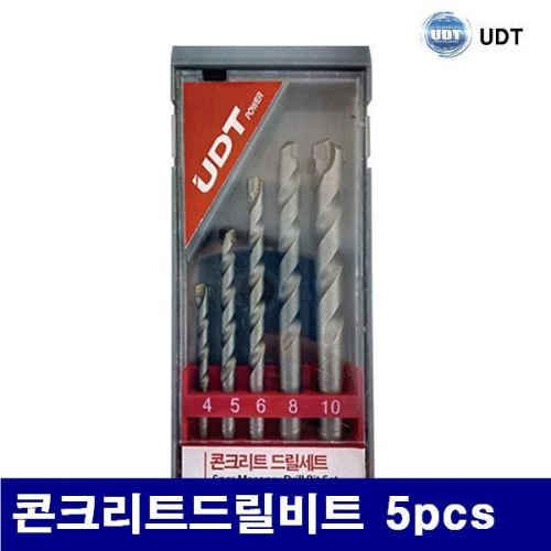 UDT 5990568 콘크리트 드릴비트 세트 콘크리트드릴비트 5pcs (SET)