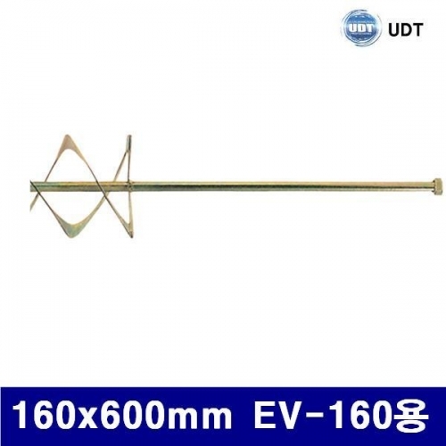 UDT 5000102 전동믹싱드릴 전용날 160x600mm EV-160용 (1EA)
