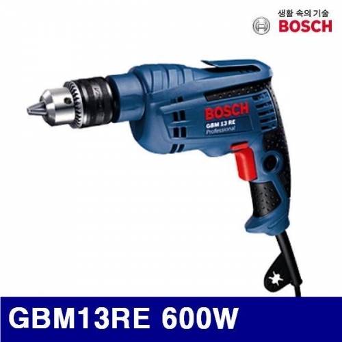 보쉬 631-0108 전기드릴 GBM13RE 600W 0-2 600RPM (1EA)