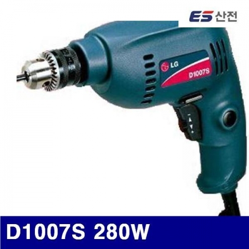 ES산전 5070396 6.5mm 전기드릴 D1007S 280W 0-3 900 (1EA)