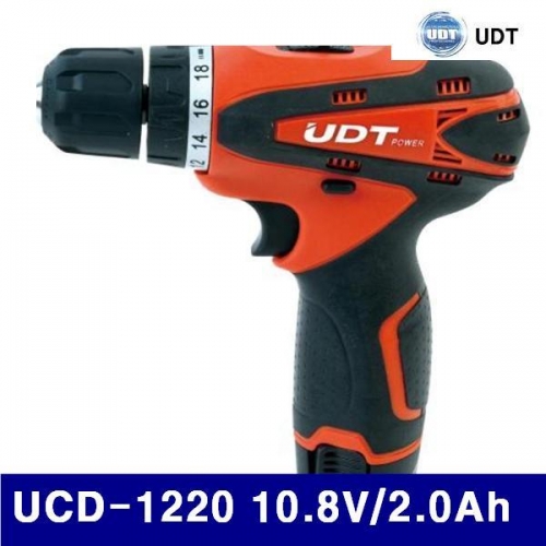 UDT 5932537 충전드라이버드릴 UCD-1220 10.8V/2.0Ah (1EA)