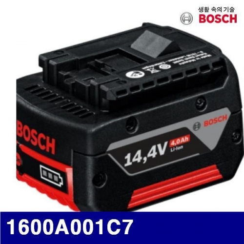 보쉬 626-0159 배터리 14.4V 4.0Ah-리튬이온 1600A001C7 (1EA)