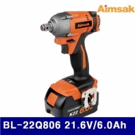 아임삭 5084788 충전임팩트렌치 BL-22Q806 21.6V/6.0Ah (1EA)