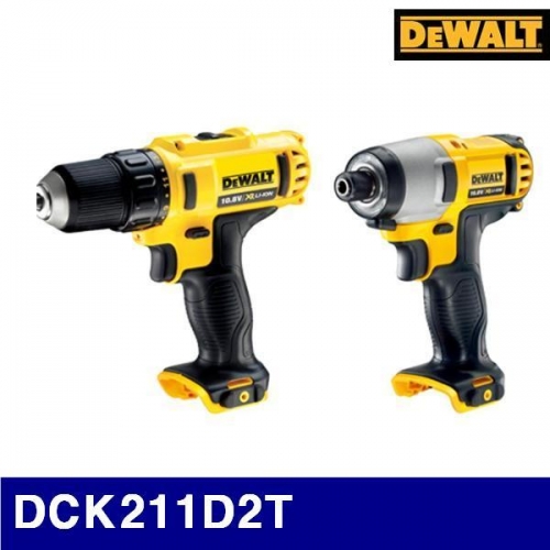 디월트 5092811 충전콤보세트 DCK211D2T 충전임팩트드라이버  충전드라이버드릴 (1EA)