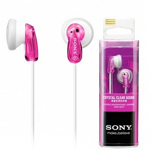 SONY 이어폰 MDR-E9LP 캔디타입 다양한색상의 CLEAR SOUND 오픈형 이어폰 이어폰 MP3이어폰 핸드폰이어폰 휴대폰이어폰