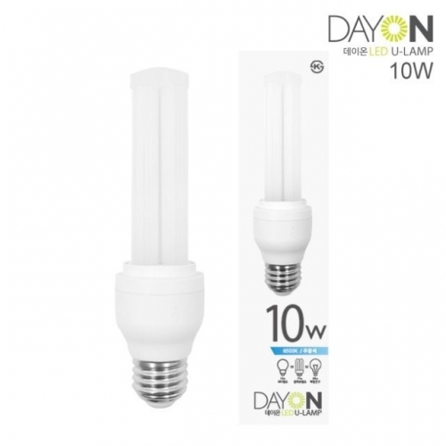 CJ/ DAYON LED U-LAMP 10W 주광색 (6500K)