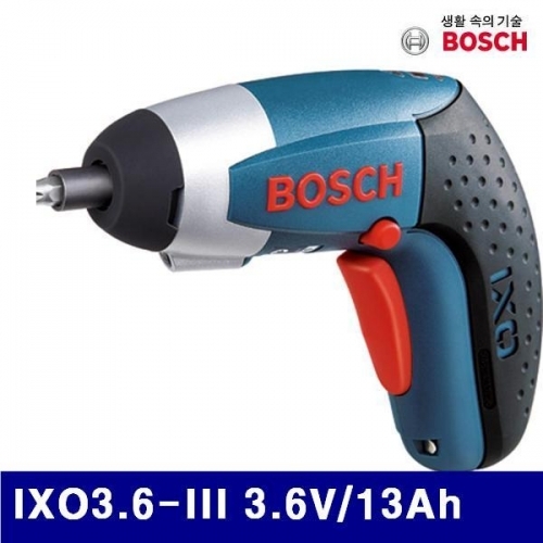 보쉬 5050338 충전드라이버-리튬이온 IXO3.6-III 3.6V/13Ah 5mm (1EA)