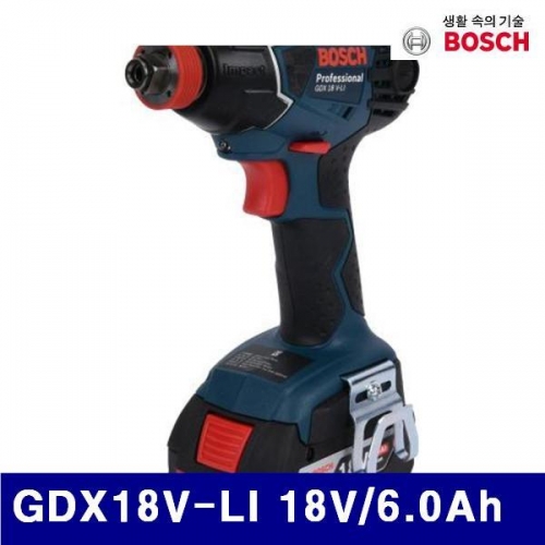 보쉬 5188428 충전임팩트드라이버렌치 GDX18V-LI 18V/6.0Ah 0-2 800RPM (1EA)