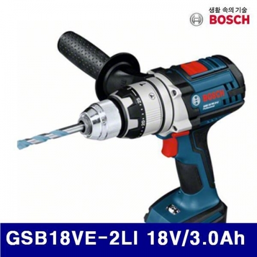 보쉬 5064623 충전임팩드라이버(베어툴) GSB18VE-2LI 18V/3.0Ah 베어툴제품 (1EA)