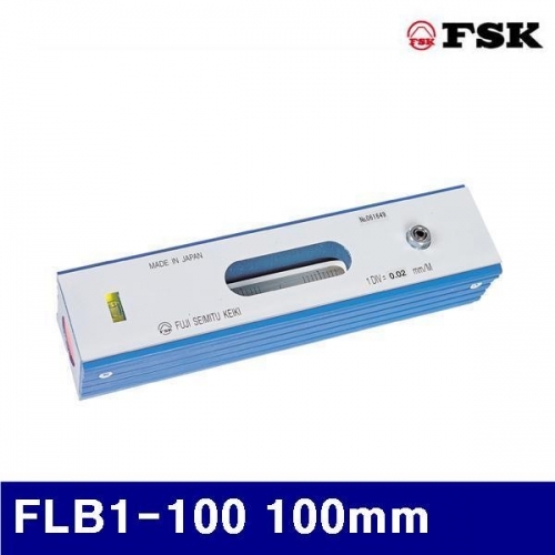 FSK 4230113 정밀평형수준기 FLB1-100 100mm (1EA)
