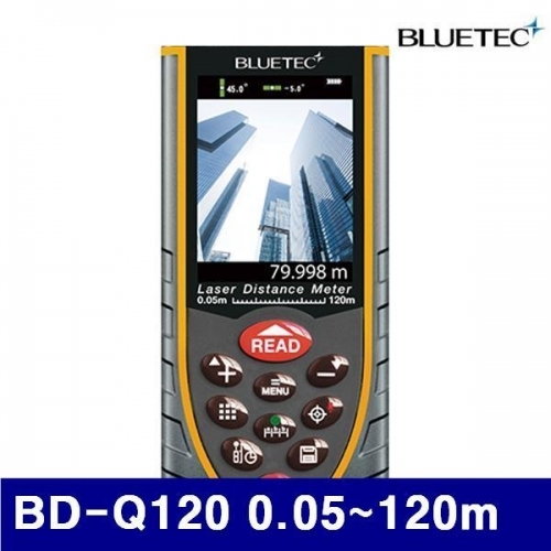 블루텍 4015958 레이저 거리 측정기 BD-Q120 0.05-120m (1EA)
