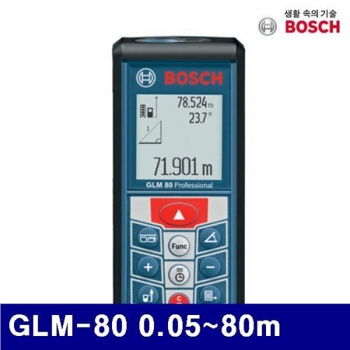 보쉬 5060140 레이저거리측정기 GLM-80 0.05-80m (1EA)