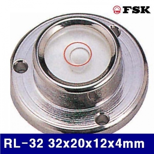 FSK 4230256 원형수준기 RL-32 32x20x12x4mm  (1EA)