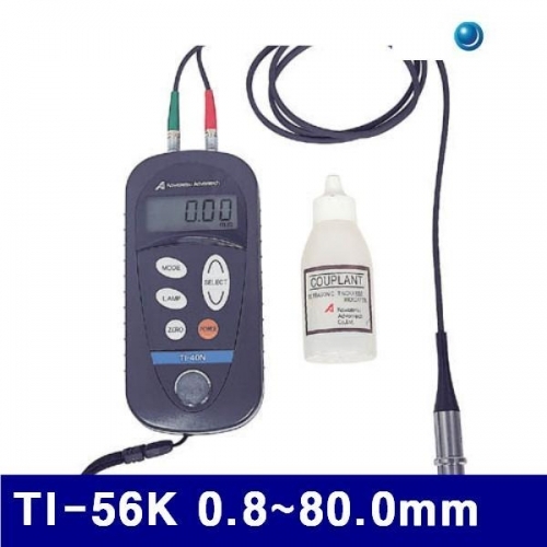 JFE 4420062 초음파 두께측정기 TI-56K 0.8-80.0mm ±0.05 (1EA)