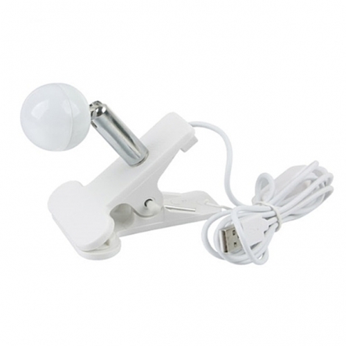 (Coms) USB 전구 집게형 미니 램프 (WH2671)