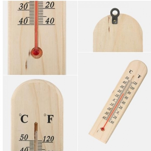 DIY 원목 나무 온도계 (CN4070)