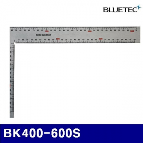 블루텍 4015514 직각자-스테인리스 BK400-600S 400/600/38/50mm 2.0mm (1EA)