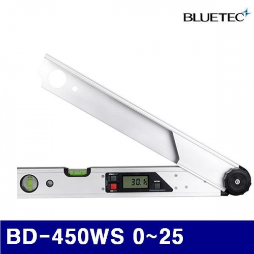 블루텍 4011484 디지털 각도기 BD-450WS 0-25 (1EA)