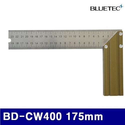 블루텍 4015240 알루미늄직각자-고급형 BD-CW400 175mm (1EA)