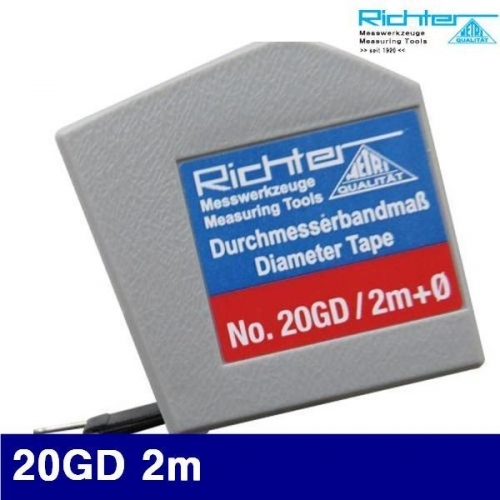 리치터 4312833 파이 줄자 20GD 2m 13mm (1EA)