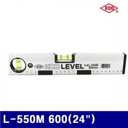 KOD 4230511 알루미늄자석수평 L-550M 600(24Inch) 513g (1EA)