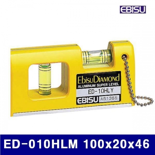 에비스 384-0301 핸디 수평기 ED-010HL ED-010HLM 100x20x46 자석형 (1EA)