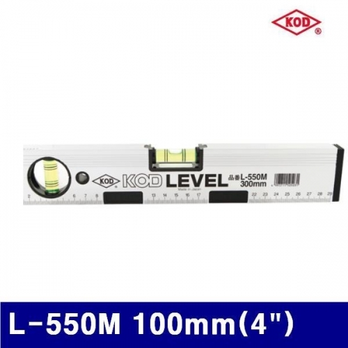 KOD 4230362 알루미늄자석수평 L-550M 100mm(4Inch) 115g (1EA)