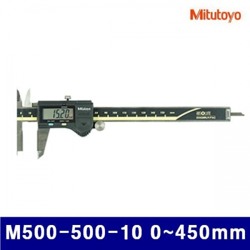 미쓰토요 103-0013 디지매틱캘리퍼스출력형 M500-500-10 0-450mm 0.01mm (1EA)