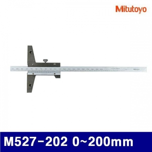 미쓰토요 101-0028 깊이버니어캘리퍼스 M527-202 0-200mm (1EA)