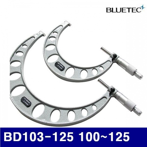 블루텍 4011253 외경마이크로미터 BD103-125 100-125 0.01 (1EA)