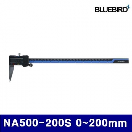 블루버드 4000123 디지메틱캘리퍼 NA500-200S 0-200mm 0.01mm (1EA)