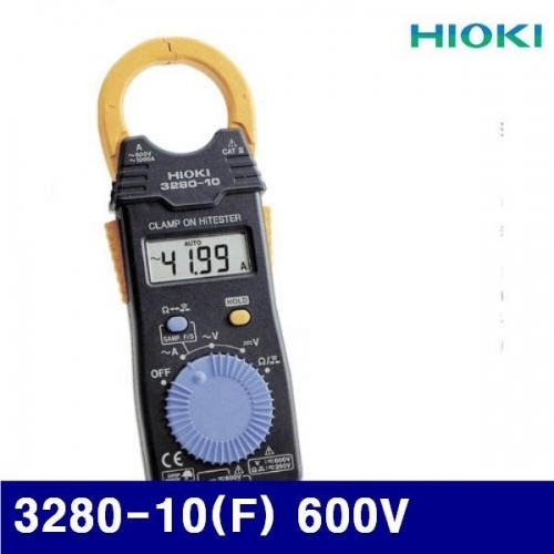 히오끼 4160160 디지털 클램프테스터기 3280-10(F) 600V (1EA)