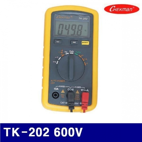태광전자 4150215 디지털테스터기 TK-202 600V (1EA)