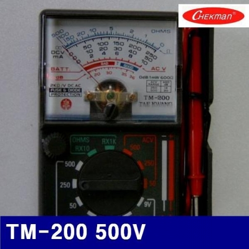 태광전자 4150011 아날로그테스터기 TM-200 500V 250mA (1EA)